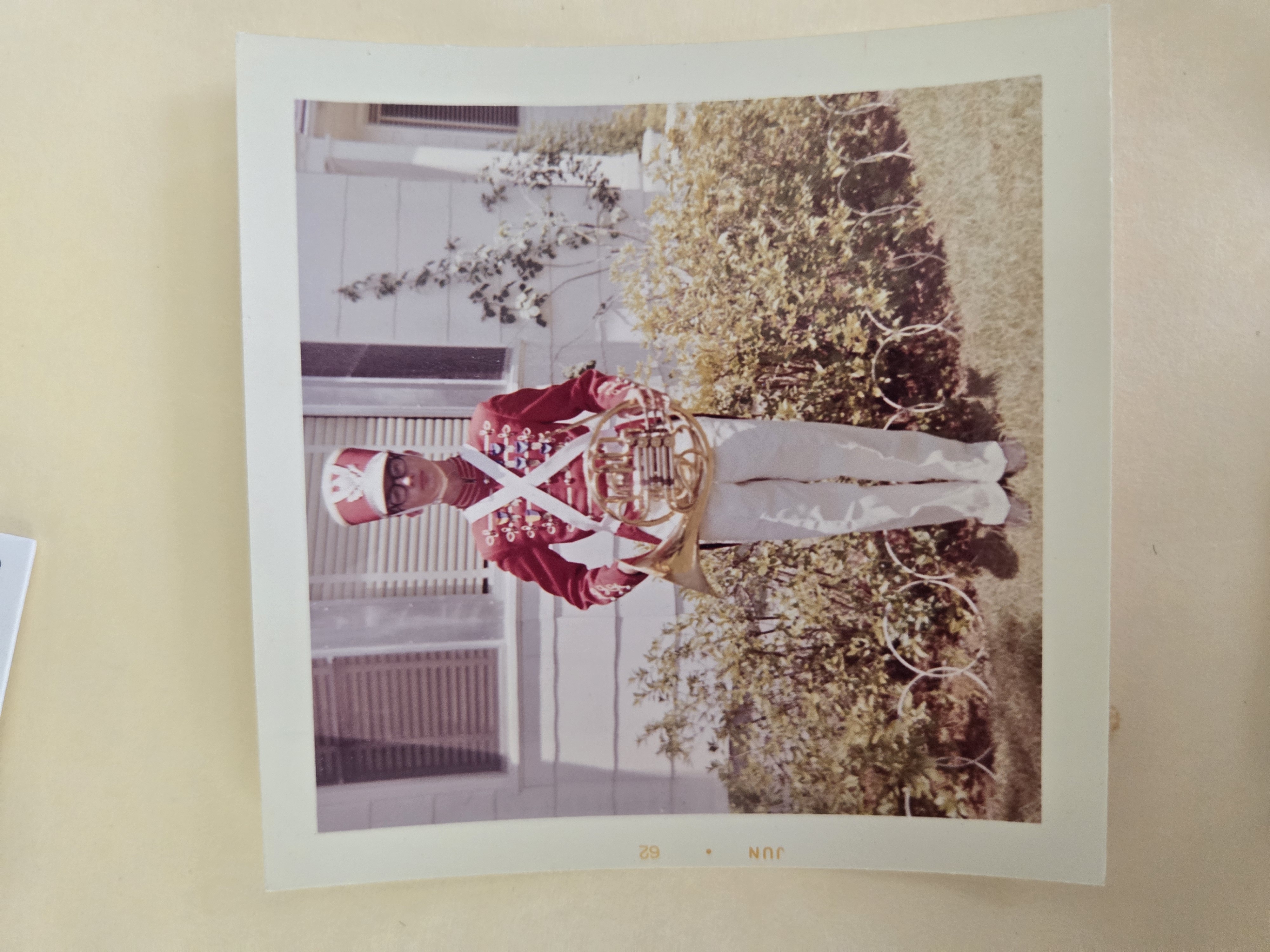 David in Band about June 1962